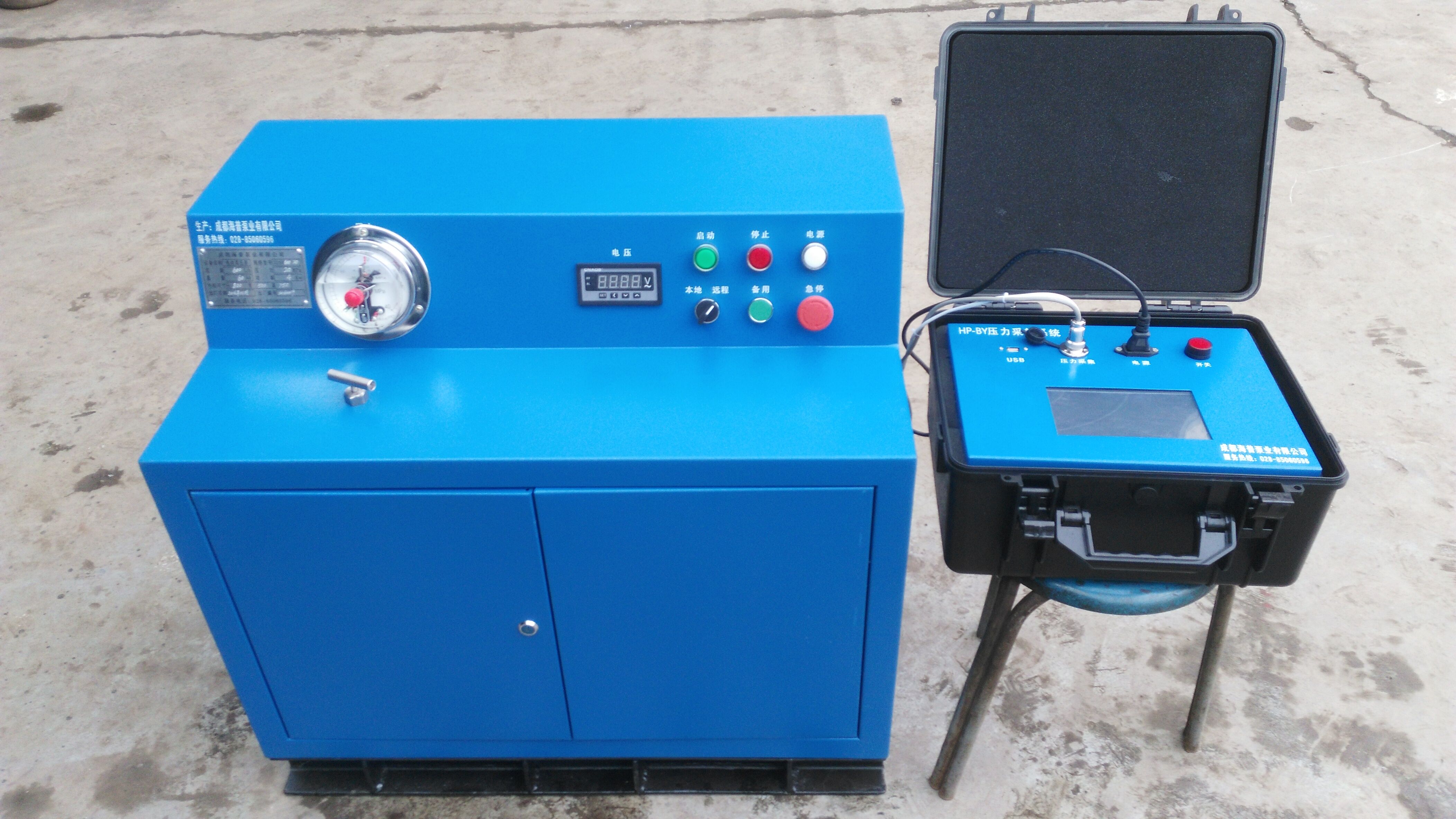 數(shù)顯記錄儀控制氣動(dòng)試壓泵