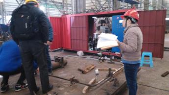 成都瑞奇石油產品動態(tài)壓力測試現(xiàn)場