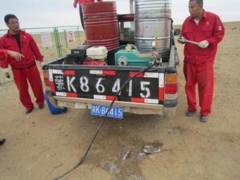 內(nèi)蒙蘇里格氣田天然氣井口泡排