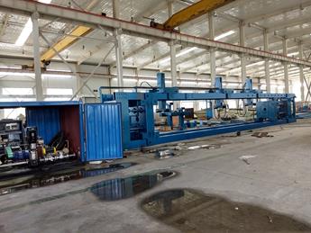 出口科威特玻璃鋼管水壓試驗機(jī)調(diào)試出貨圖片6