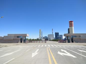 興安盟博源化學換熱器高壓清洗現(xiàn)場