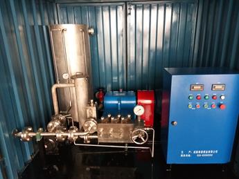 中國水電十局斐濟項目大流量電動試壓泵圖片2