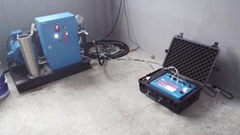 浙江北峰冷凝器水壓爆破設(shè)備調(diào)試