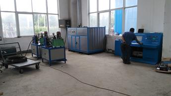 河北衡水膠管脫芯、試壓設(shè)備調(diào)試圖片4