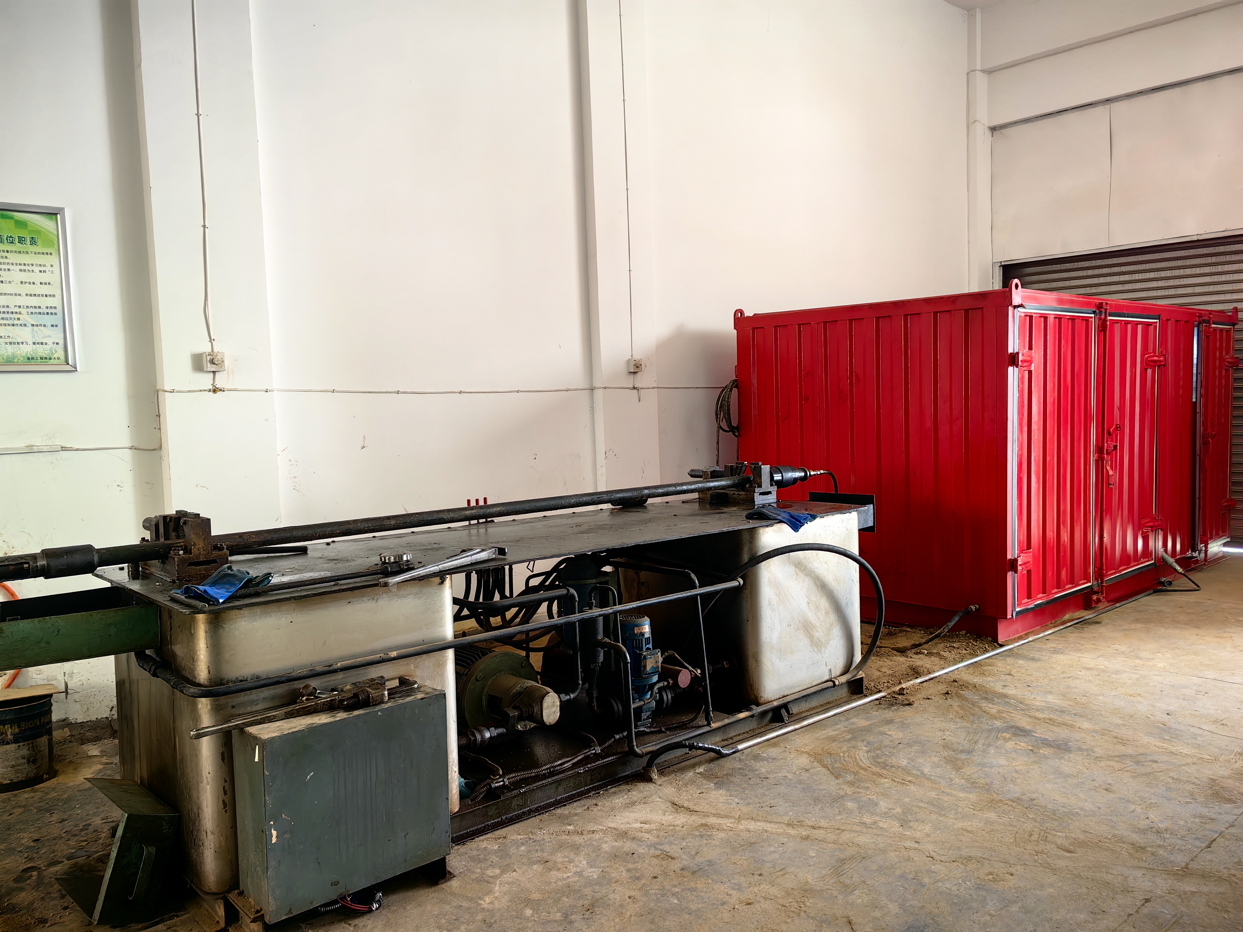 延長油田抽油泵漏失量測試裝置