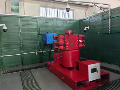 井控檢測(cè)中心防噴器水壓測(cè)試裝置圖片4