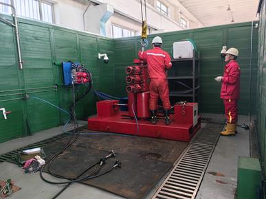 井控檢測(cè)中心防噴器水壓測(cè)試裝置圖片6